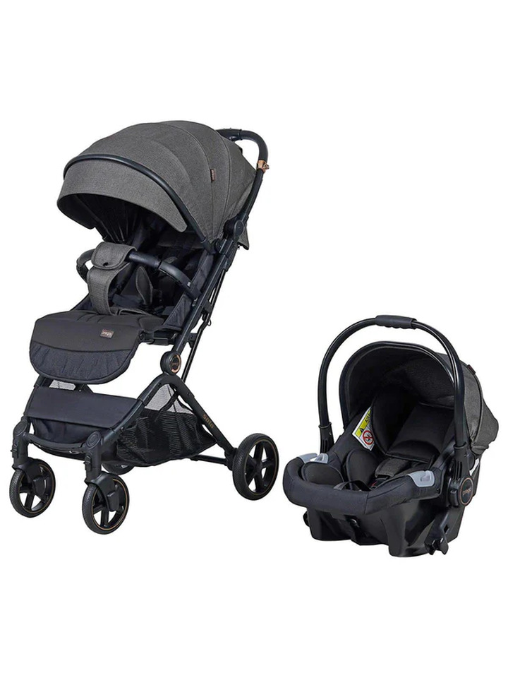 Prego Solo Kabin Boy 2032 Travel Sistem Bebek Arabası Bej